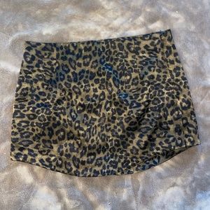 Cheetah skirt